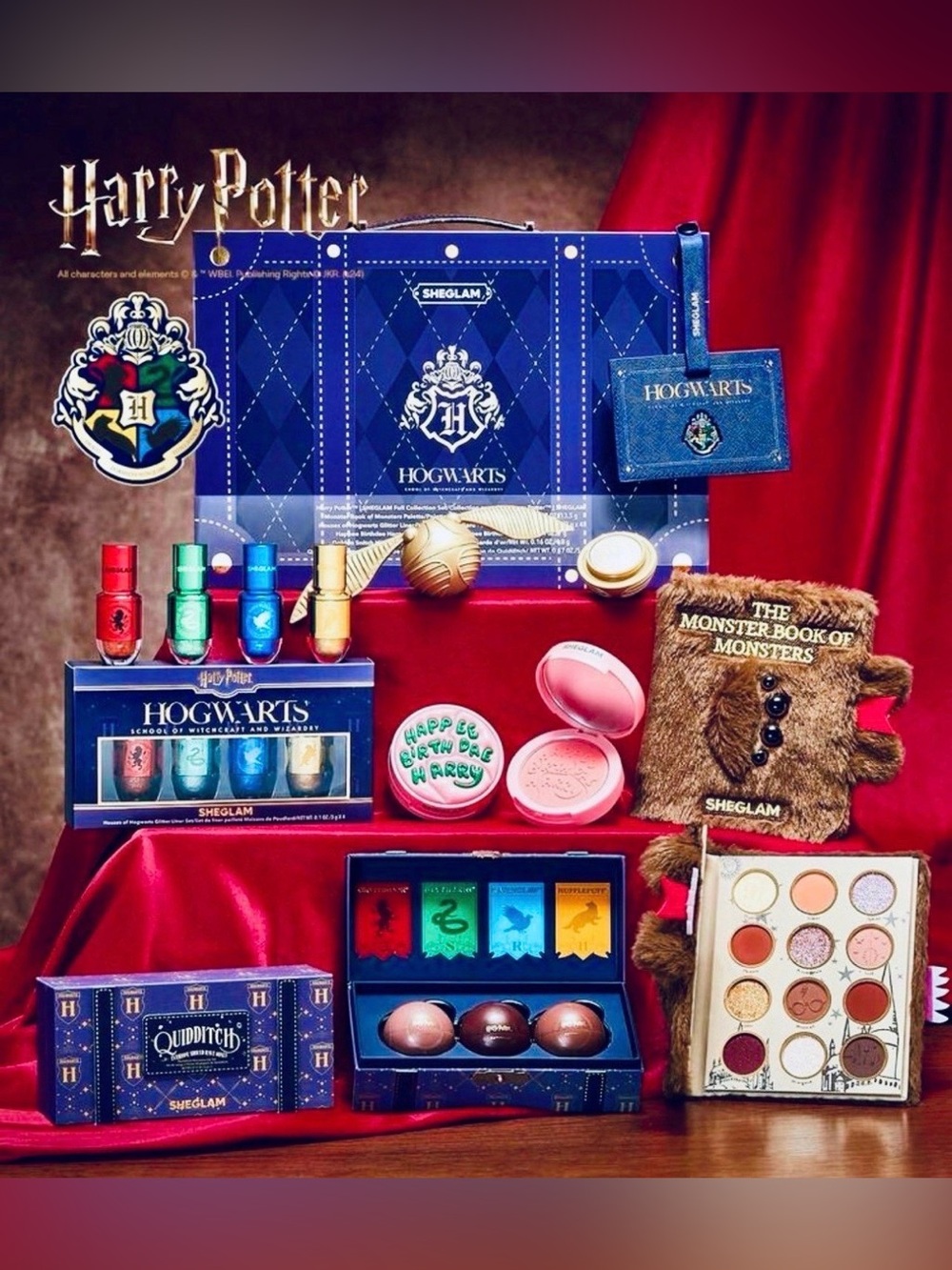 🪄New Harry Potter Hogwart Makeup Collection